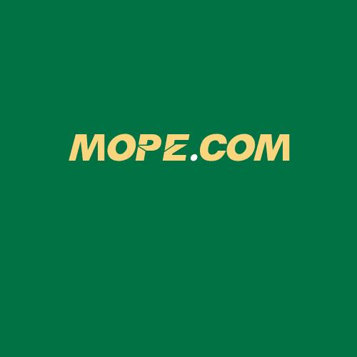 Logo da MOPE